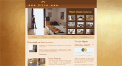 Desktop Screenshot of hotel-ritam.com